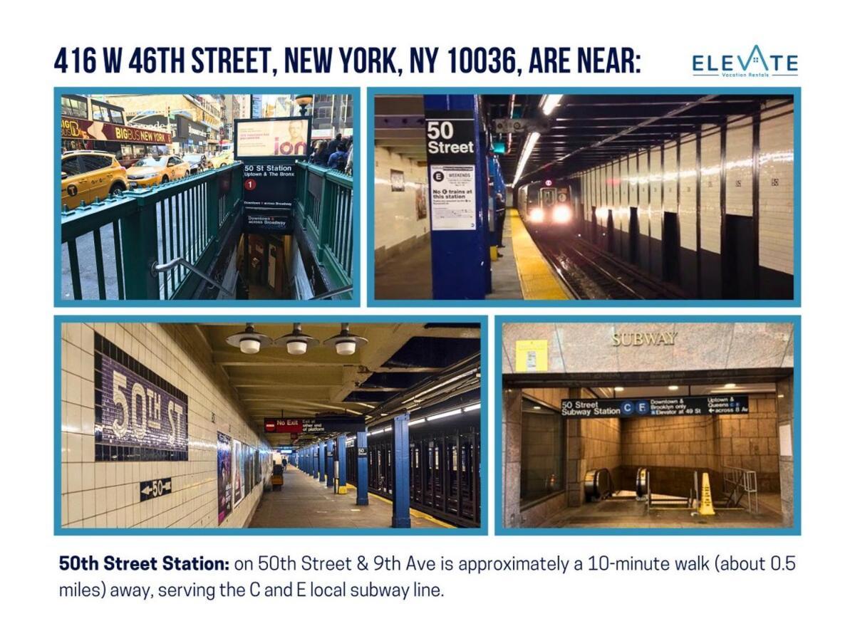 Apartamento Convenient 2br - Walking Distance To Times Square *